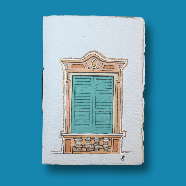 Quaderni con copertina in carta fatta a mano