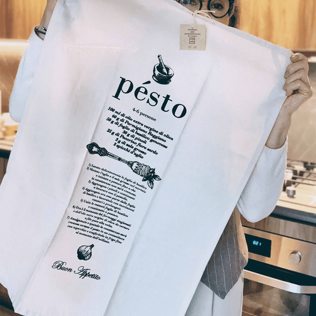 Asciugapiatti "Pesto"