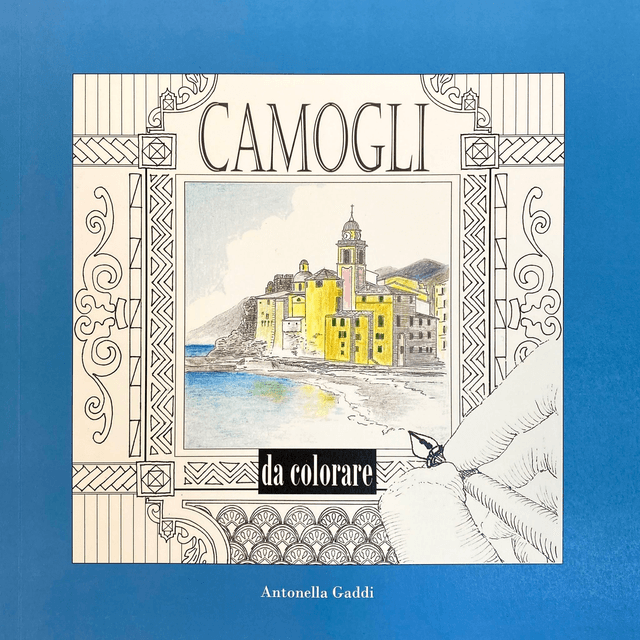 Camogli da colorare-Coloring book